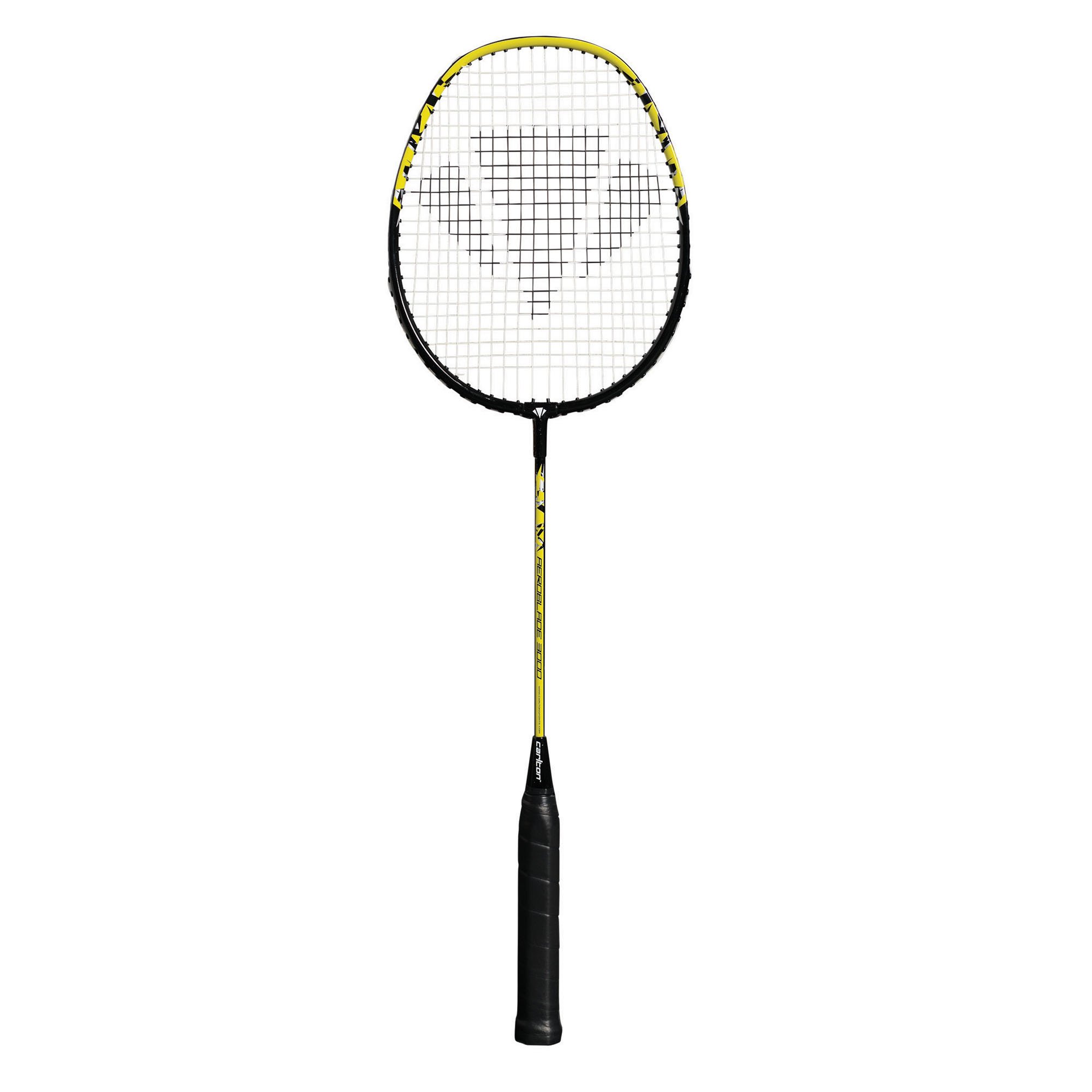 CarltonAeroblade 3000 Badminton Racket Black Yellow - Suitable for Beginners