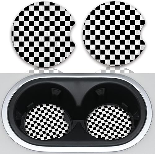 Miniatura 11 de Posavasos para Portavasos de Automóvil, Lindos Accesorios de Automóvil para el Interior de las Mujeres, Lindos Regalos de Accesorios de Automóvil