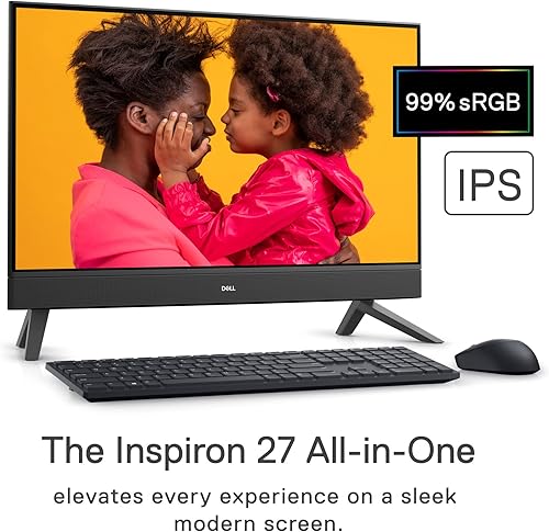 Miniatura 2 de Dell Inspiron 7710 - Pantalla FHD de 27 pulgadas (1920 x 1080), Intel Core i7-1255U, DDR4 de 12 GB, SSD de 256 GB + disco duro de 1 TB, gráficos