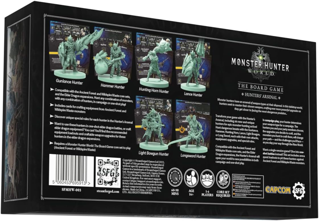 Monster Hunter World The Board Game: Hunter's Arsenal Expansion