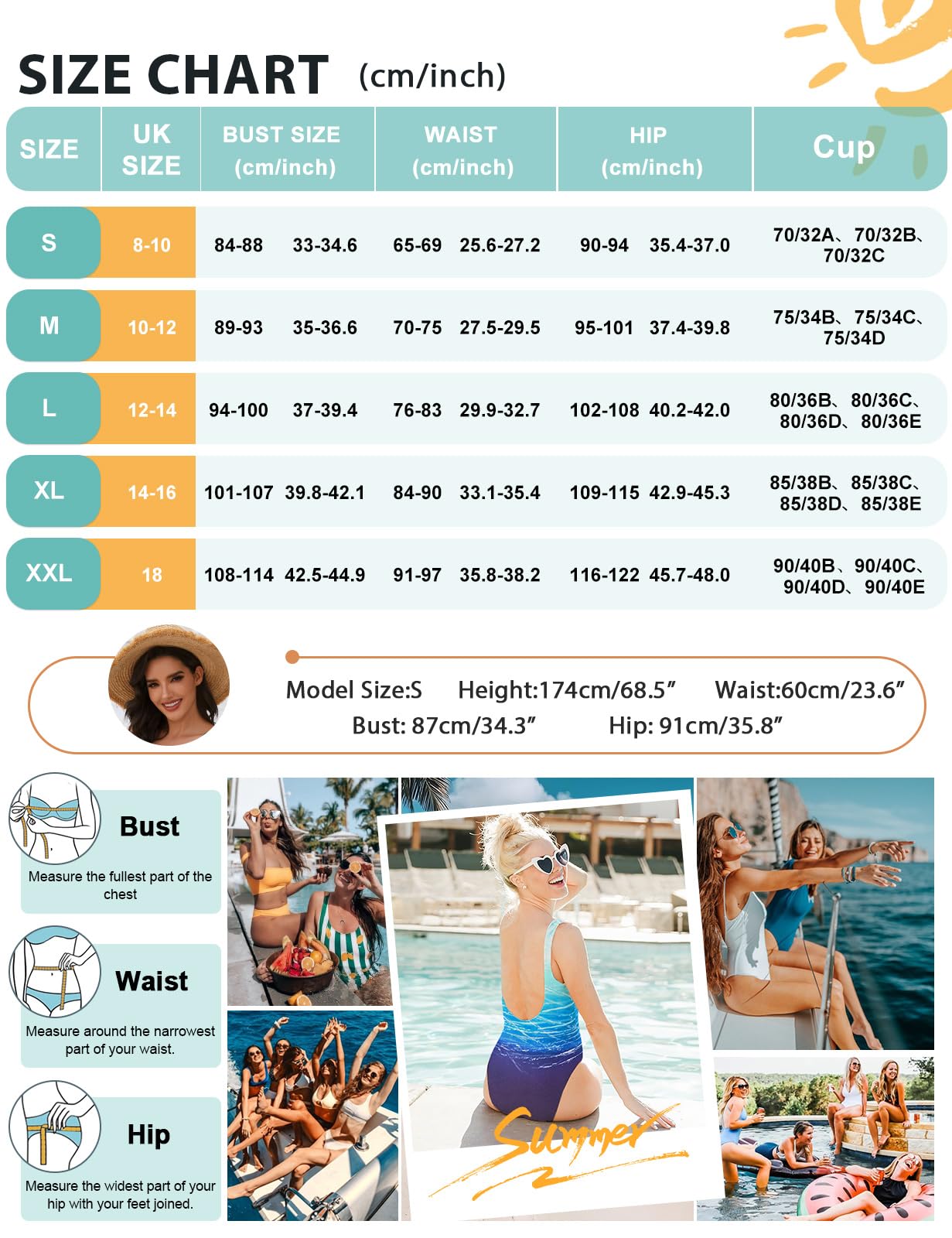 heekpek Bañadores Mujer Trajes de Baño Una Pieza Bañador Reductores Traje Baño Deportivo Bikini con Relleno Bañador Natacion Halter Verano Trikini Cintura Alta