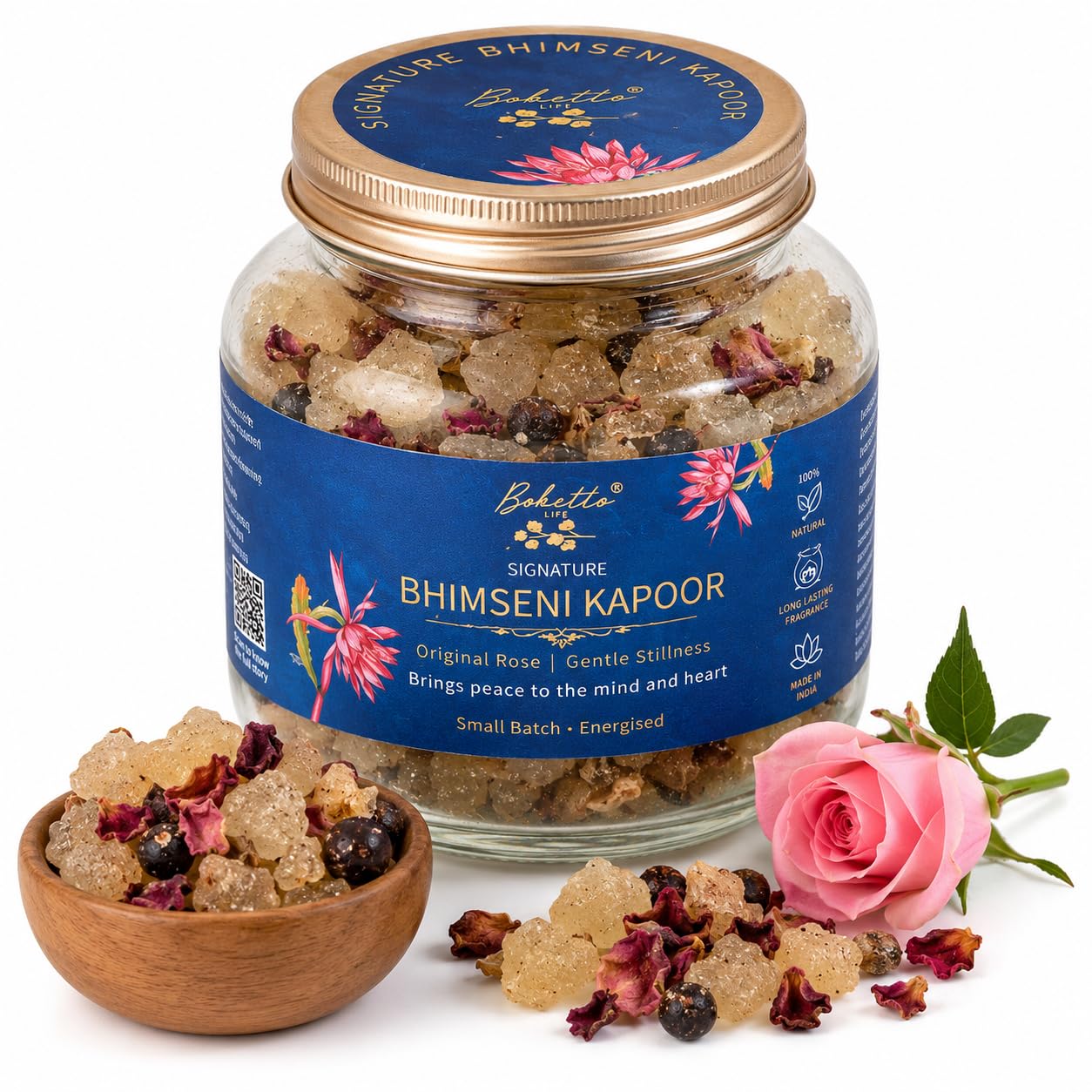 Bhimseni Camphor Kapoor Mix - Neroli | Puja & Aromatherapy -22