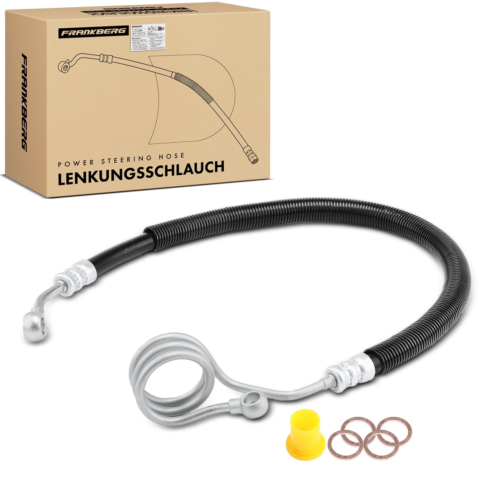 Frankberg Servosterzo Tubo flessibile Compatibile con A4 Avant 8D5 P.a.s.s.a.t Variante 3B5 A6 Avant 4B5 4B6 A4 8D2 P.a.s.s.a.t 3B2 Replace# 57670
