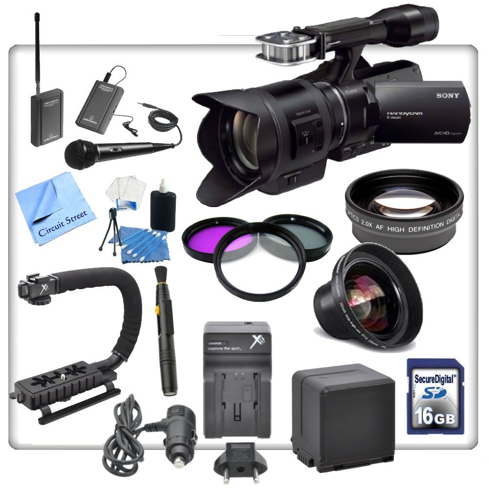 Sony Nex Vg30 Interchangeable Lens Hd Handycam Camcorder With 18