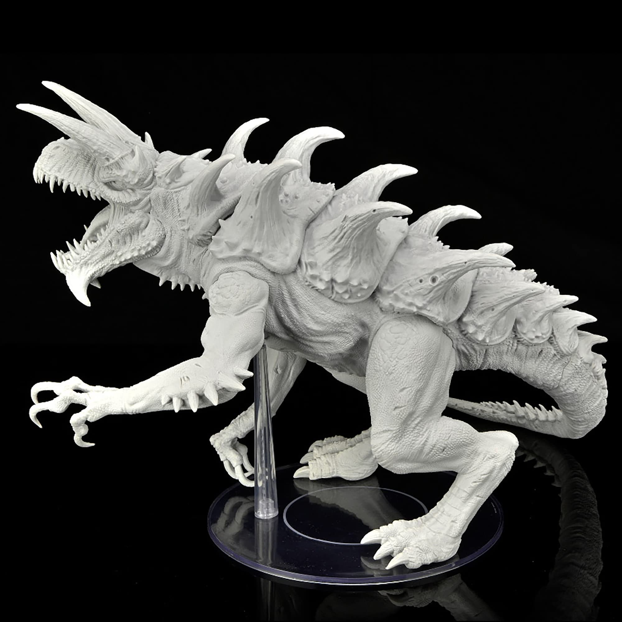Dungeons & Dragons D&D Nolzur's Marvelous Miniatures: Gargantuan Tarrasque - Figura sin pintar, RPG, exhibe o úsalo con tus juegos de rol de mesa