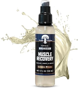 Health & Wisdom Magnesium Muscle Recovery - 4 fl oz