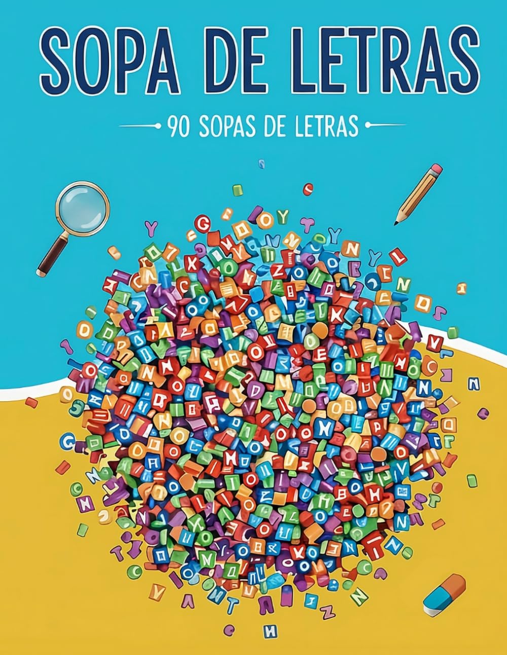 Sopa de Letras - 90 Sopas de Letras