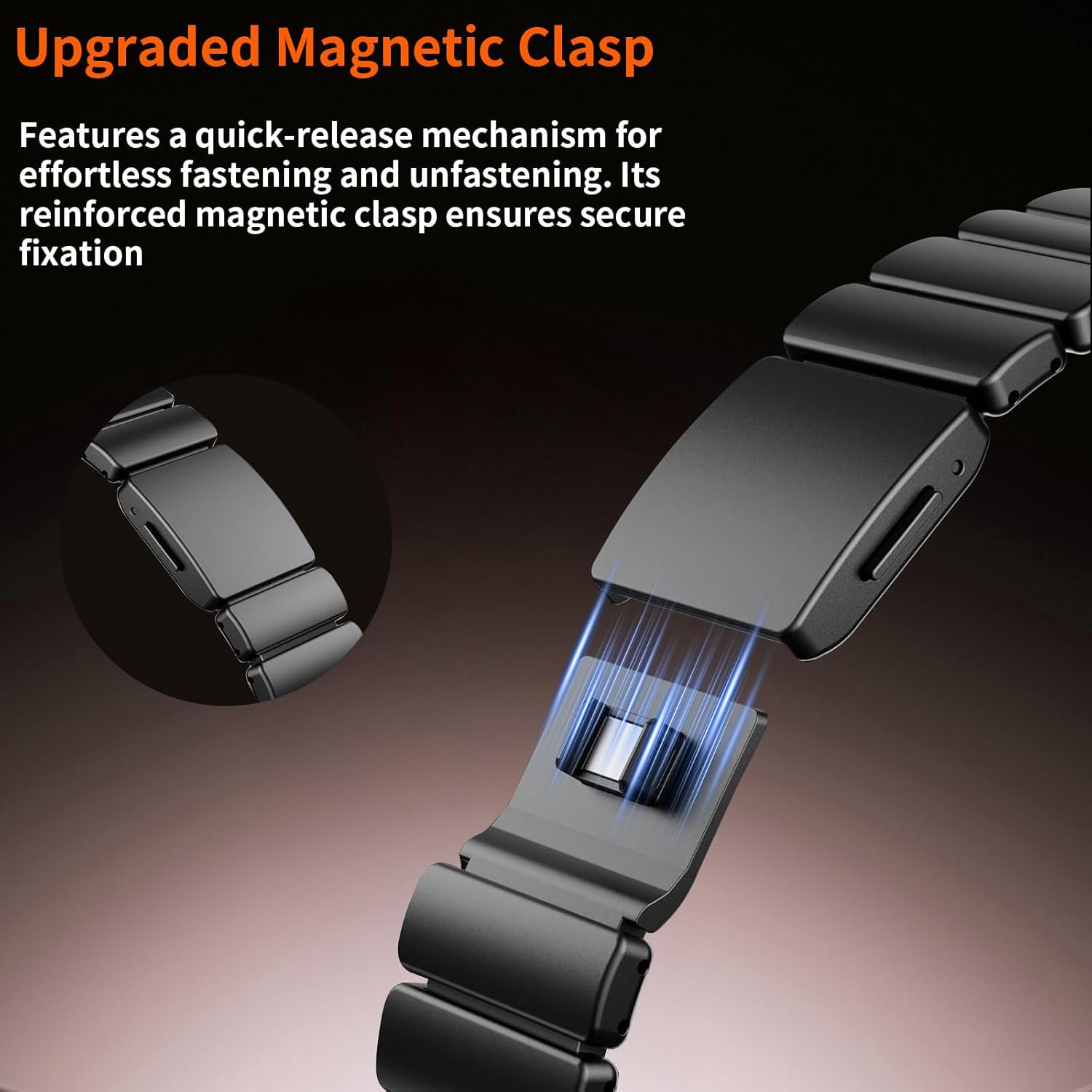 Titanium Band Compatible with Apple Watch Bands Ultra 3/2/1 49mm 46/45/44mm for Men Women, Titanium-Silicone Dual-Layer Luxury Link Bracelet with Magnetic Clasp for iWatch Series 11 10 SE 9 8 7 6 5 4