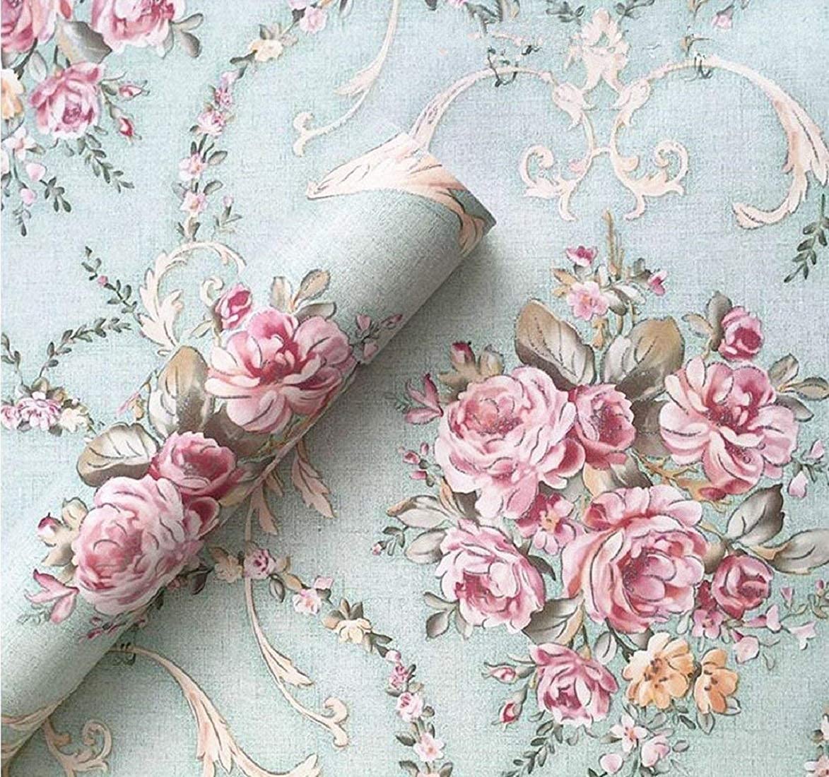 SOJITRA EXPORT 3 M Wallpaperr for Living Room, Flower Self Adhesive Waterproof PVC Wallpaper for Bedroom, Kids Room, Kitchen, Wall Decor, Shop, Office Decor (45X300) (B0CTT8R8T6) Amazon Price History, Amazon Price Tracker