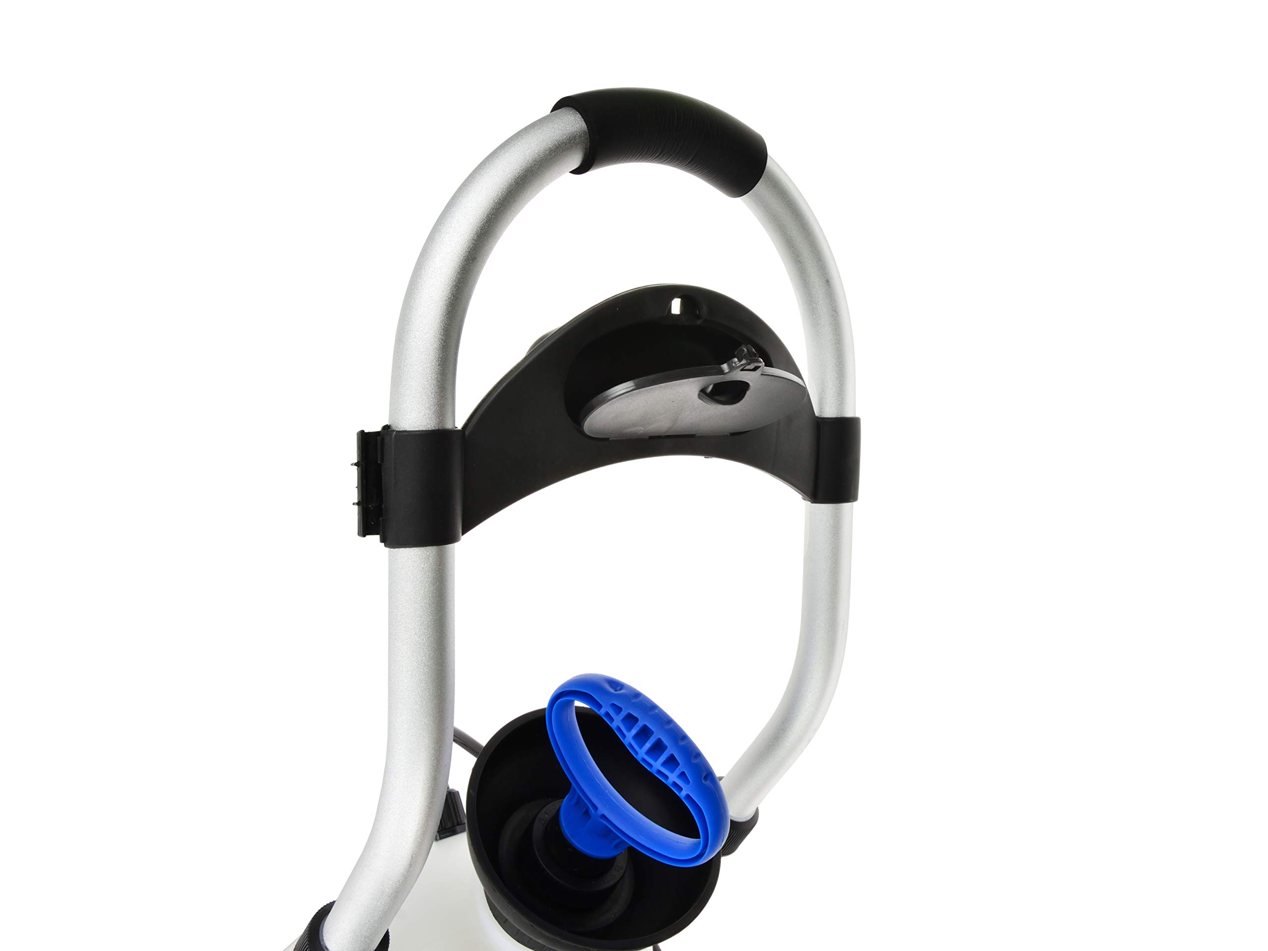 BSD Spruzzatore Giardino con Puleggia - Spruzzatore a Pressione a Spalla, Pompa Irroratrice su Ruote - 16L