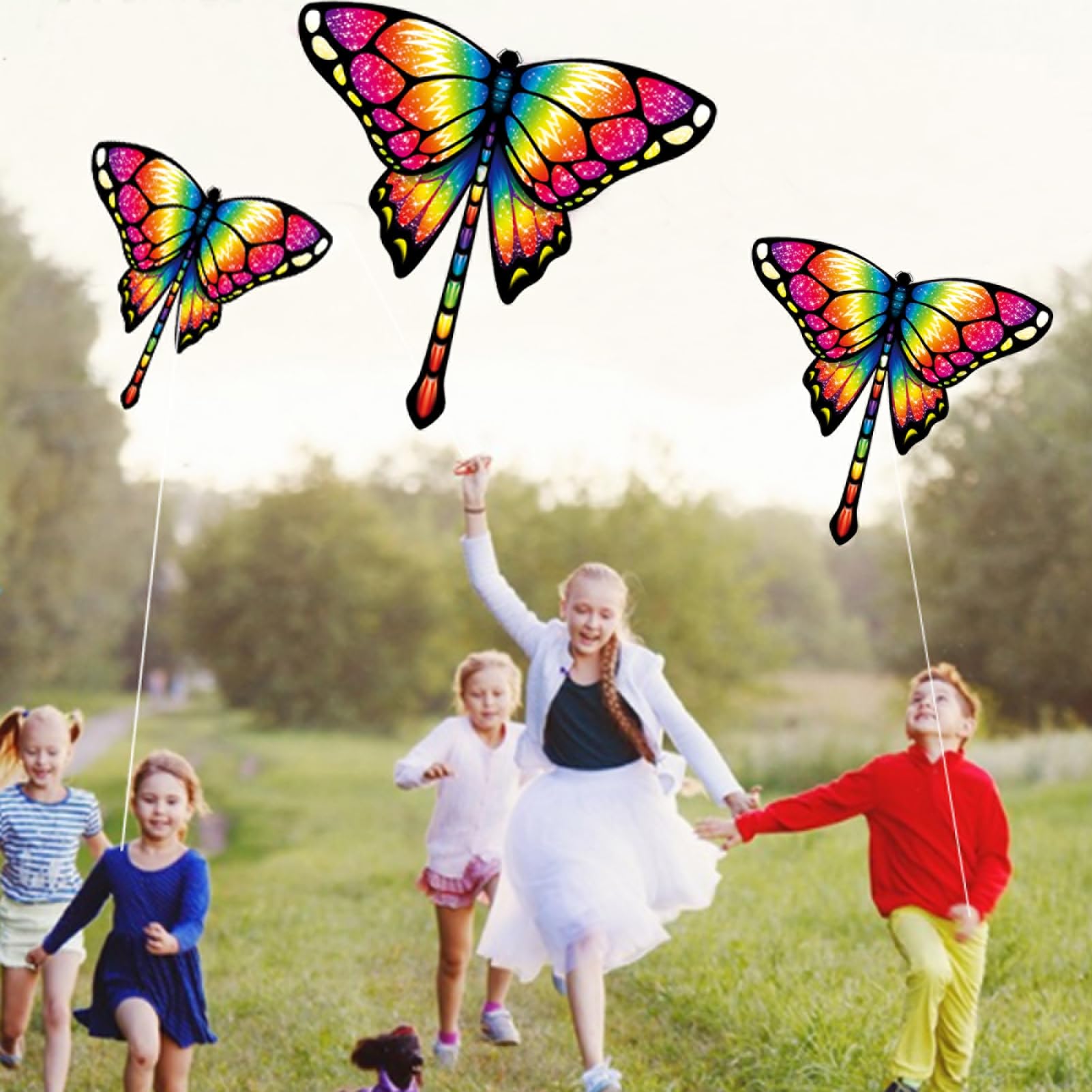 Scarica Farfalla colorata con ali rosa e viola PNGs Online - Creative Fabrica