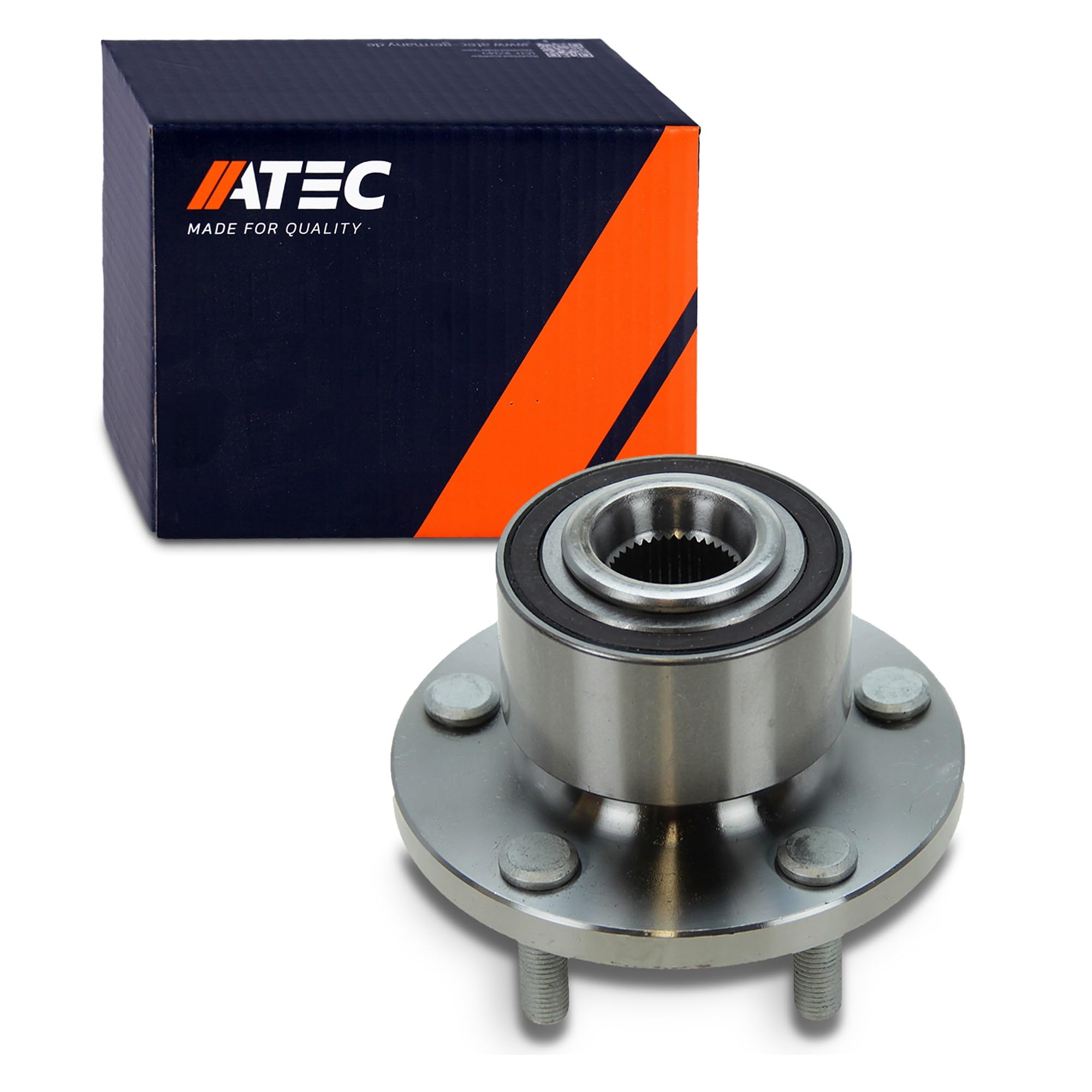 ATEC Germany 1x Juego de cojinetes de cubo de rueda delantero,