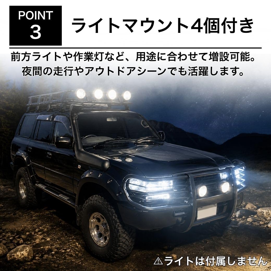 Amazon.co.jp: GI GEAR Land Cruiser 80 Rankle 80 Off-Road Parts Set