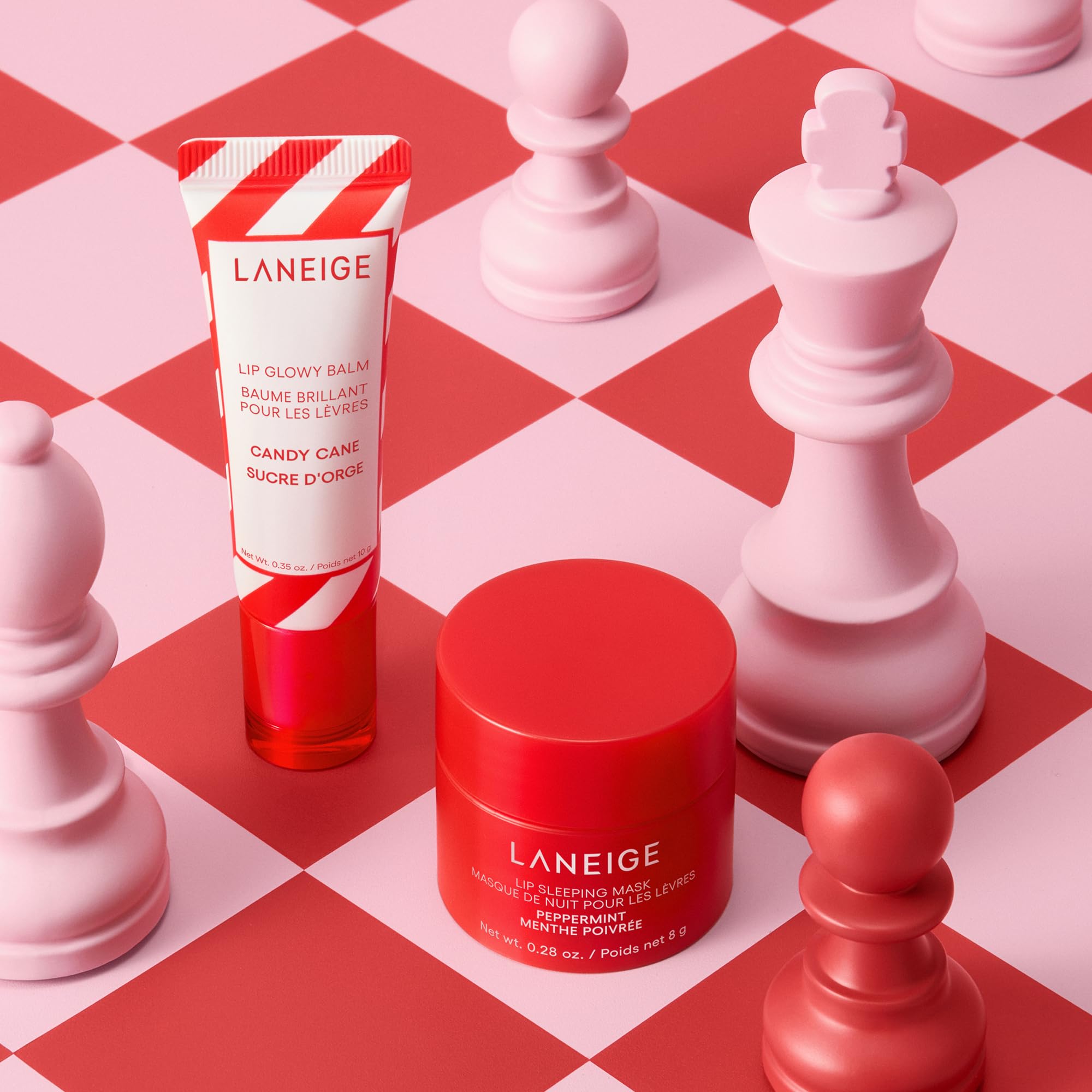 Laneige Skincare & Lip Care Holiday Gift Sets – Lip Mask, Water Bank, Lip Glowy Balm – Beauty Essentials for Gifting & Self-Care