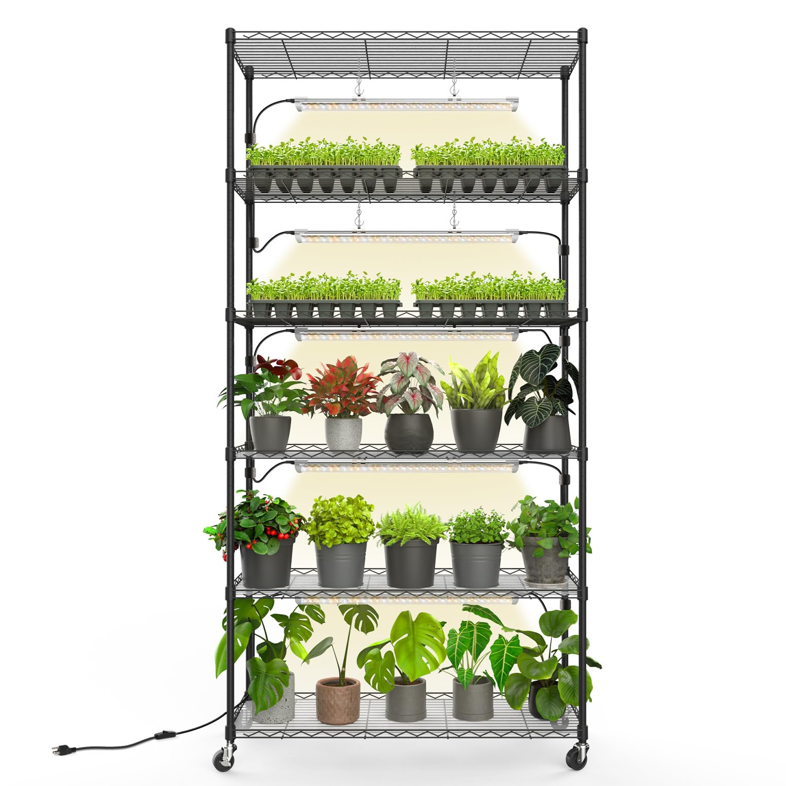 Bstrip Plant Shelf with Grow Light