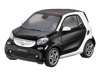 1/18 スマート　フォーツー　ディーラー品　ミニカー　ブラック×グレー Yahoo!オークション - 1/18 スマート シティークーペ フォーツー