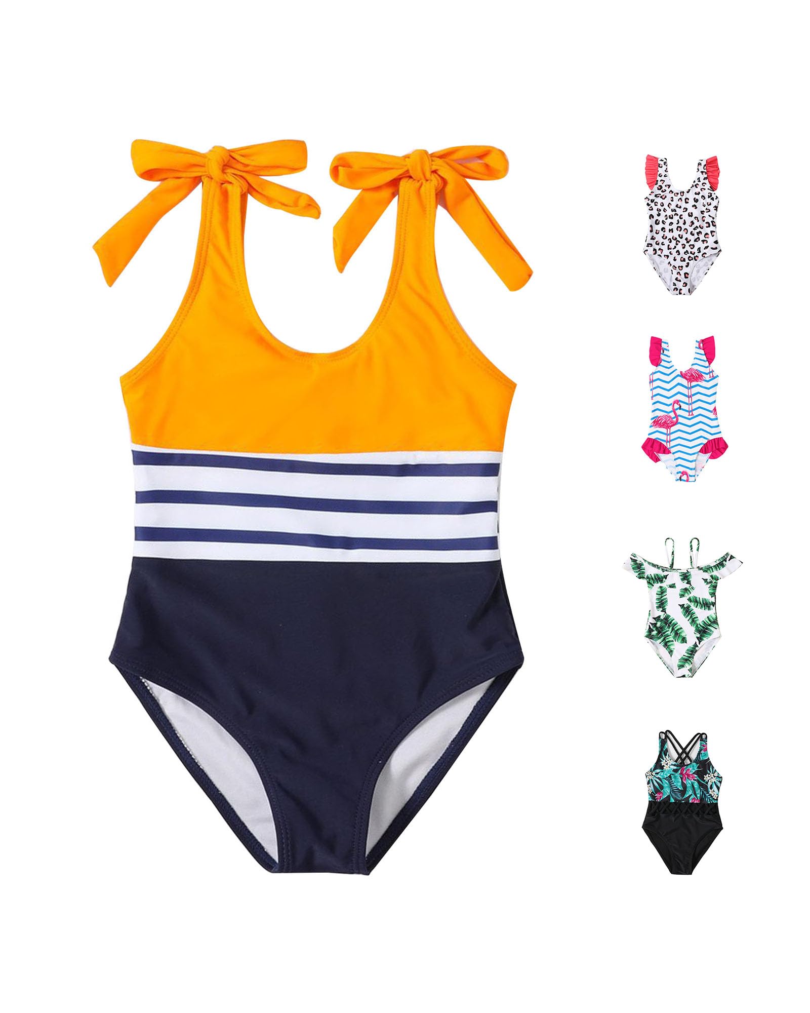 PAEHUIMT Bañador Niña 4-12 Años, Bikini Niña, bañadores de natación niña, Trajes de baño