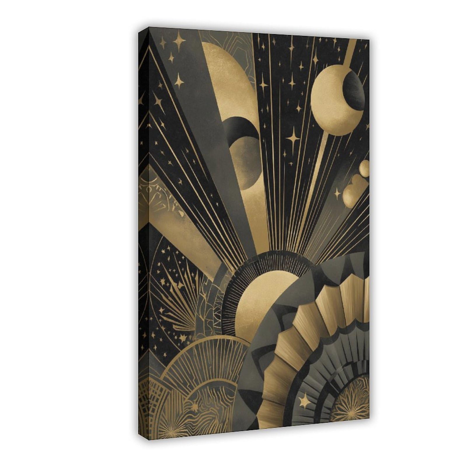 MRYCQ Celestial Poster Canvas Poster for Dorm Room Decor Gift