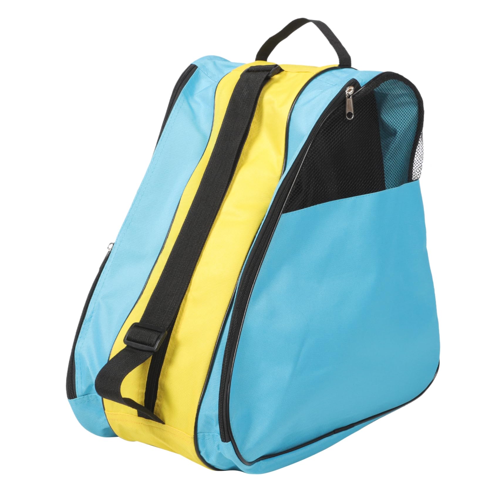 BESPORTBLE Donne Sui Rulli Borsa Skateboard Forniture Pattini a Rotelle Pattini Per Le Donne Porta Scarpe Pattini Borsone Scorrevole Con Ruote Scarpe Da Skate Portarulli Nylon Sky-blue