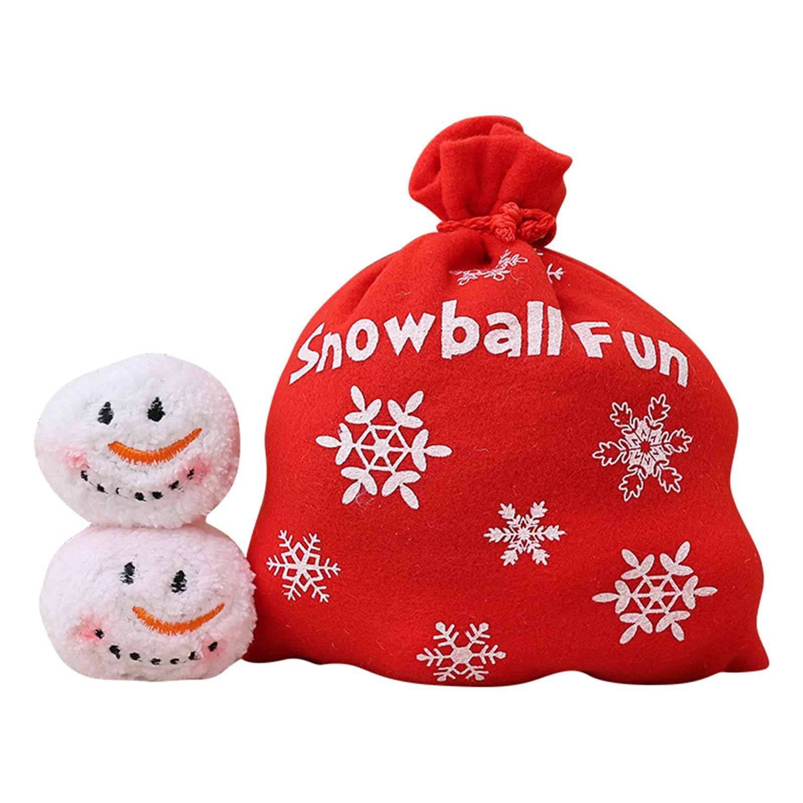 Christmas Plush Sphere Ornament Christmas Sphere for Festival Tree and Room Decoration Tree