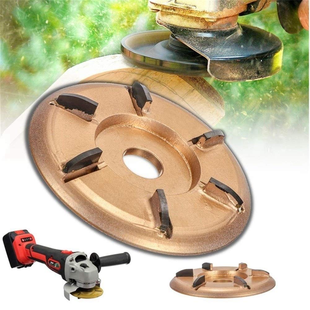 1 PC 90mm Kopanie Grinder Drewno Turbo Płaszczyzna Woodworking Tools Mocowanie Frezarki Narzędzie Cutter do szlifierki kątowej 16 mm Narzędzia do majsterkowania