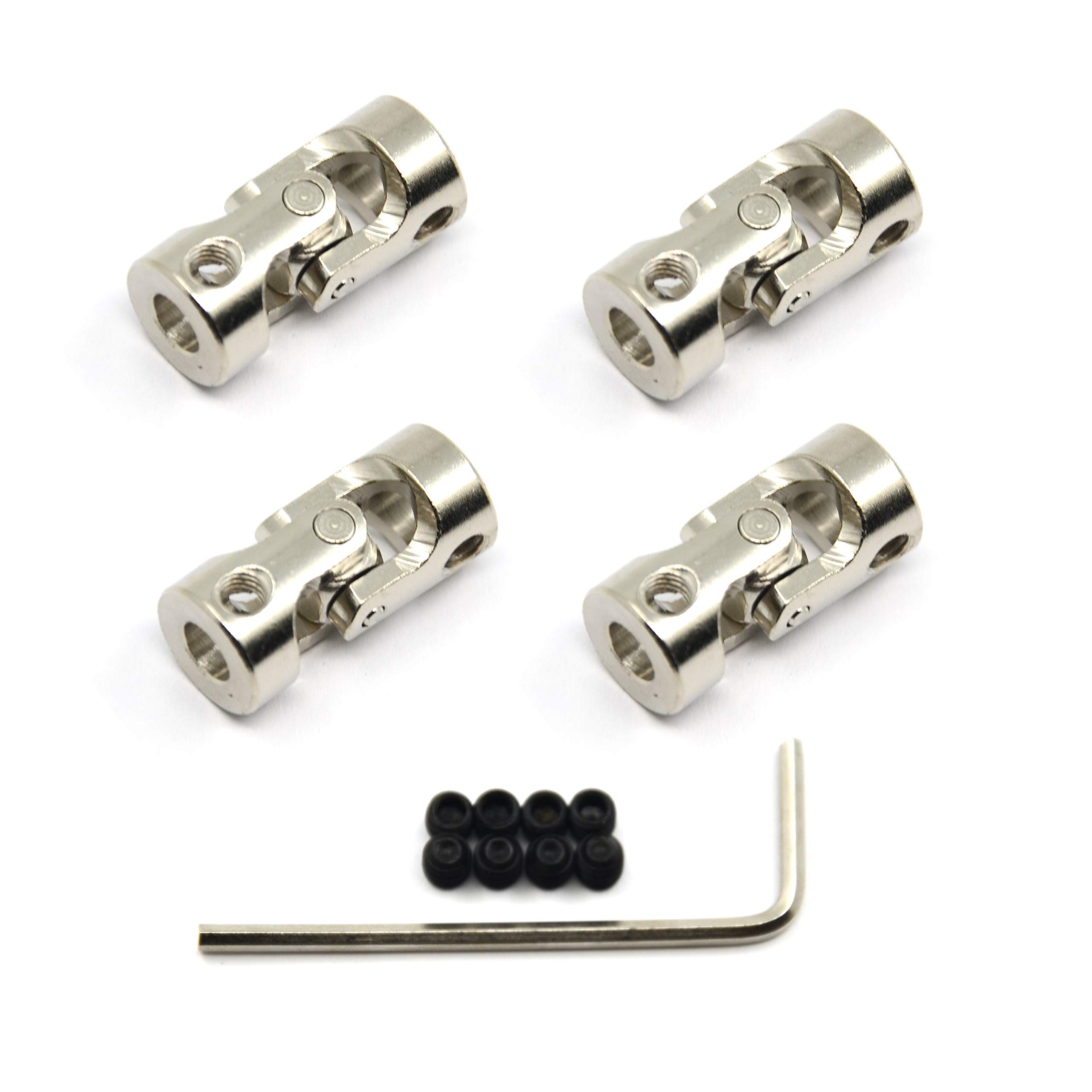 Motor Coupling - 2 Pcs 10mm Universal Joint Shaft -6