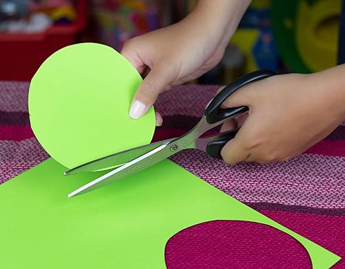 Miniatura 5 de Hygloss -Armada Precision Tijeras de calibre pesado - Asas cómodas, cuchillas de acero inoxidable, bolsas de vinilo para almacenamiento seguro -