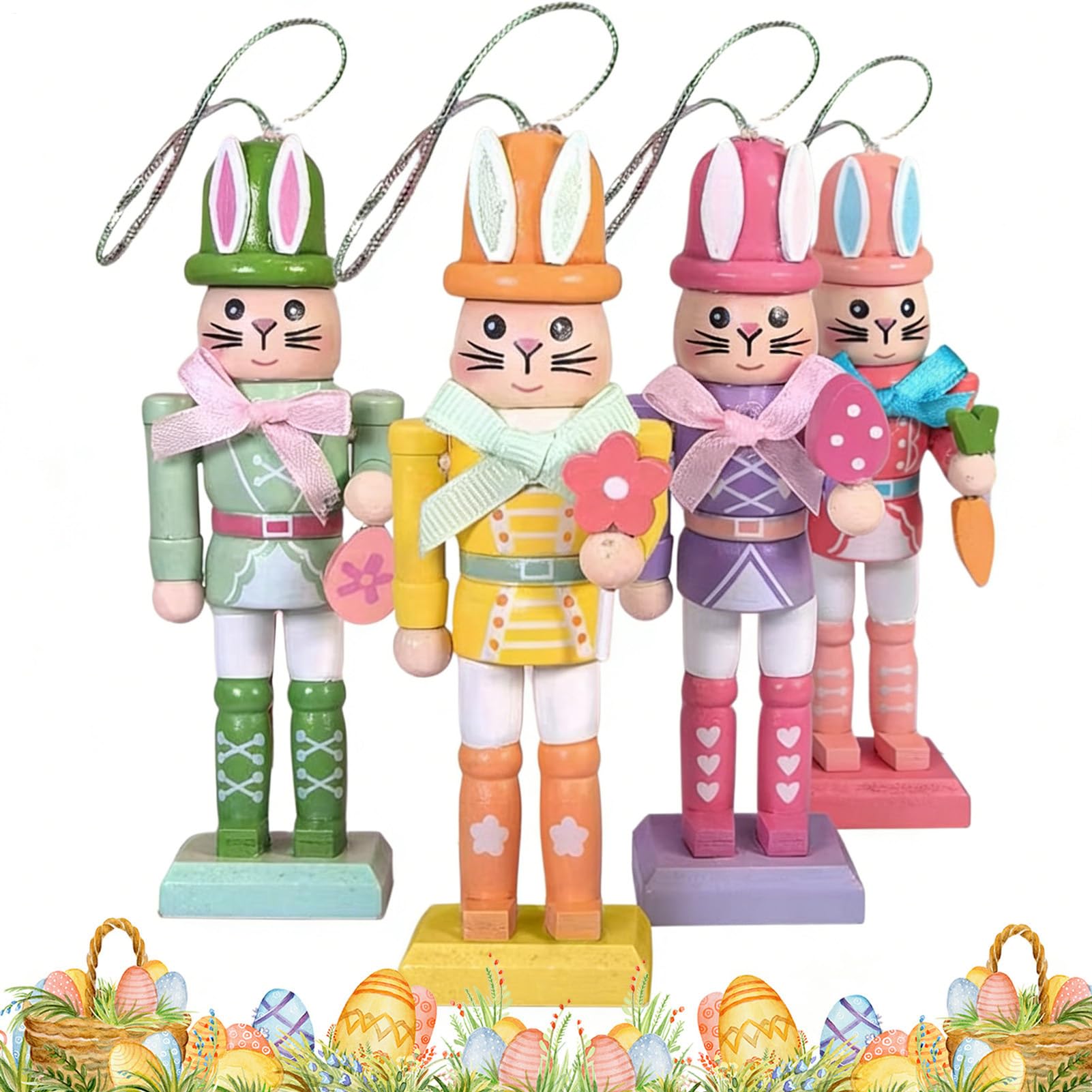Casse-Noisette de Pâques idée cadeau originale et figurine de table pour fêtes de famille