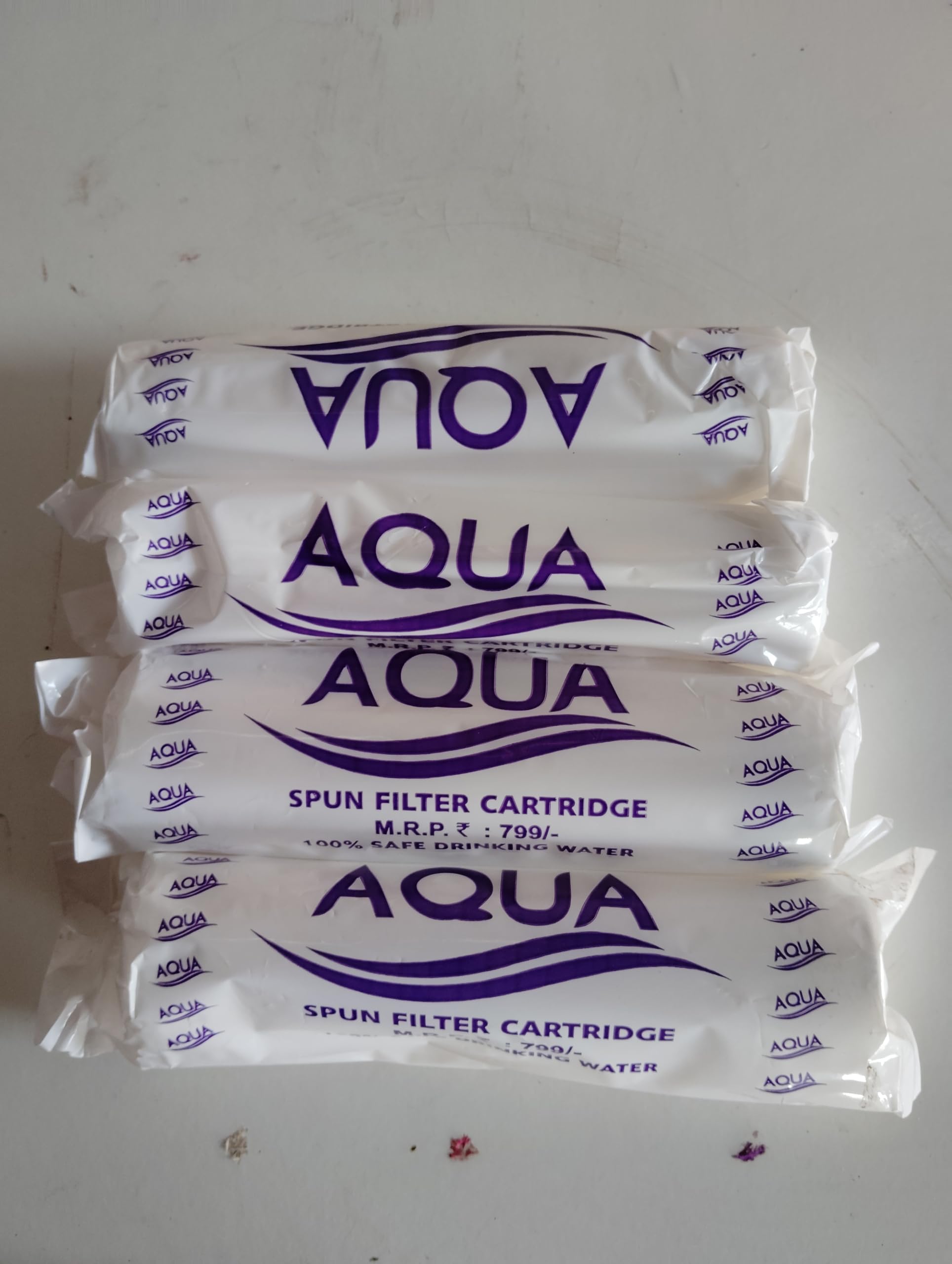 Filter Candle PP Spun Cartridge Pre Filter Outer Filter Candle 5 Micron Pre Filter 10" inch Length PP Spun Filter for All Type RO Water Purifier in 9 LTR (Pack of 4)-image-36