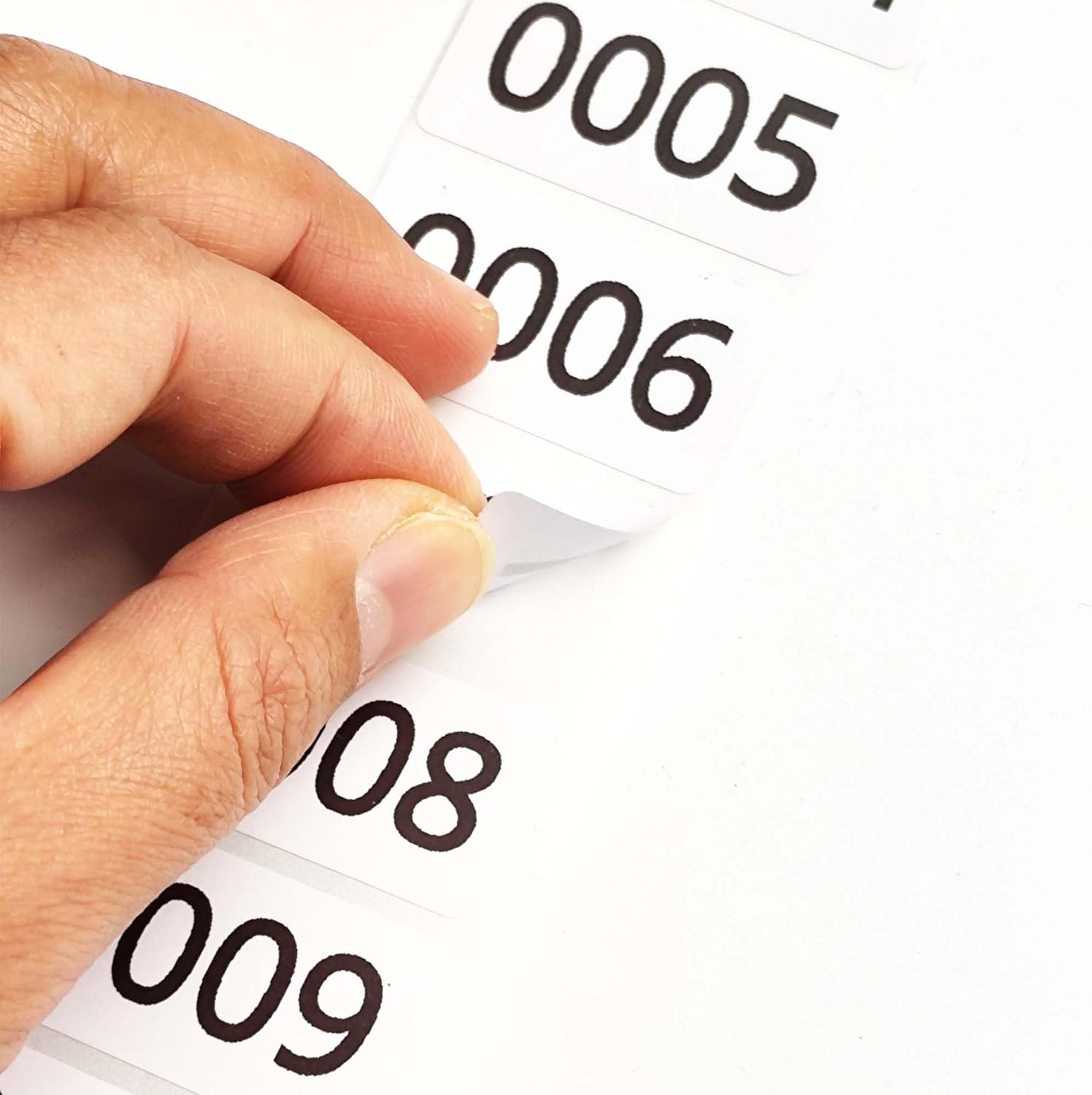 Consecutive Numbered Stickers, 1.6 x 0.8 Inch Inventory Labels, Number Stickers for Organization (1-1000) - Image 2