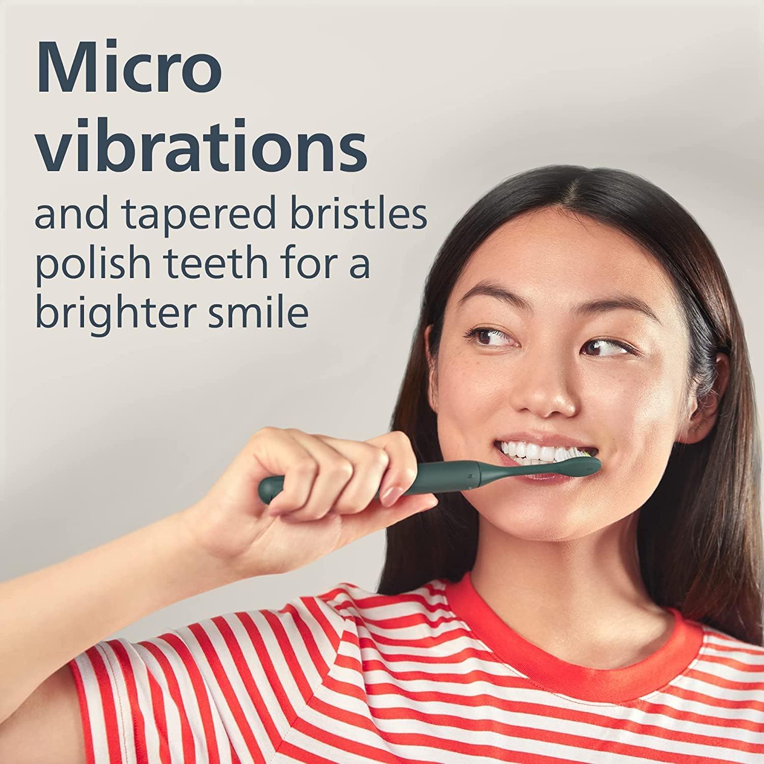 Philips Sonicare One Genuine Replacement Brush Heads, 2-Pack, Sage image 2