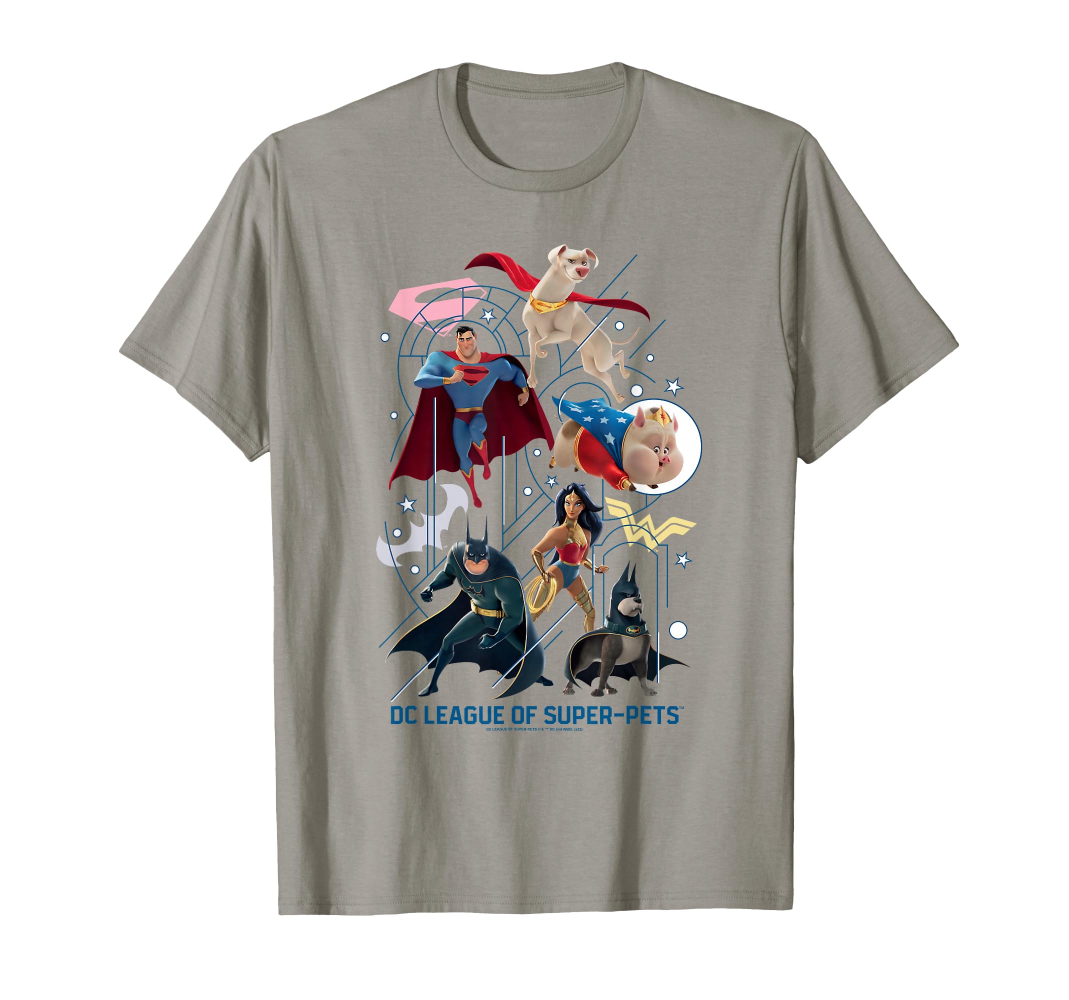 T-shirt DC League of Super-Pets idéal pour l'école et les loisirs