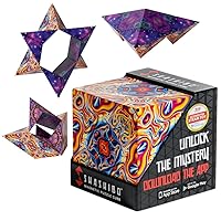 Shashibo Cubo Antistress - Gioco Bambini Pluripremiato e Brevettato con 36 Magneti in Terre Rare