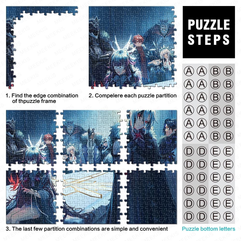 1000 Teile Puzzle – Genshin Impact Arlecchino – Premium Wanddeko & Entspannungsspaß