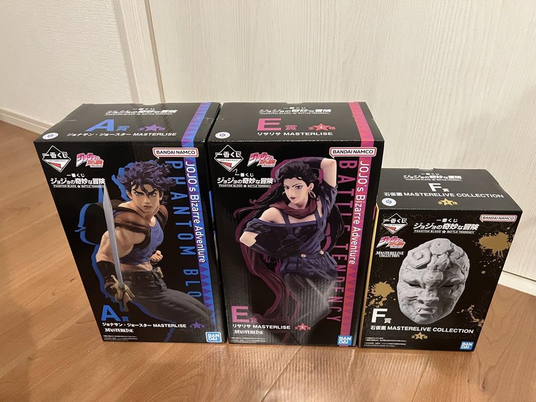 Amazon | 一番くじ ジョジョ A賞ジョナサン E賞リサリサ F賞石仮面 