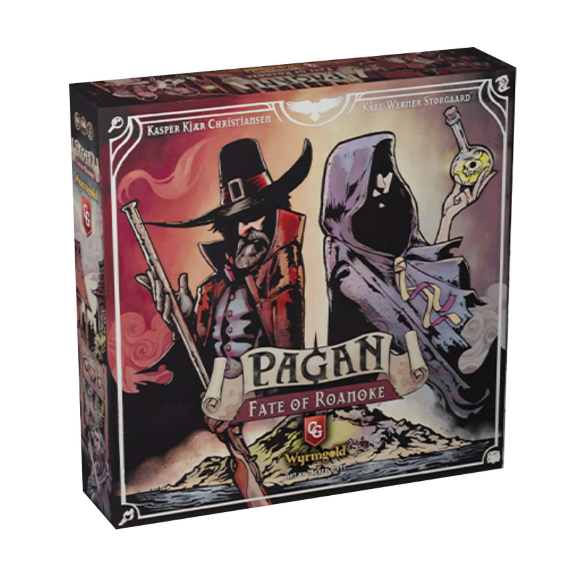 Capstone Games | Pagan Fate of Roanoke | Board Game | Base Game | 2 Players Ages 12+