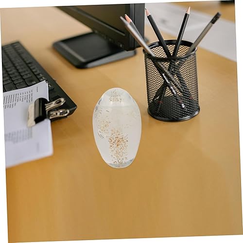 Miniatura 3 de Ciieeo Decoración de escritorio de medusas de cristal hechas a mano, figura de criatura marina, decoración para el hogar u oficina