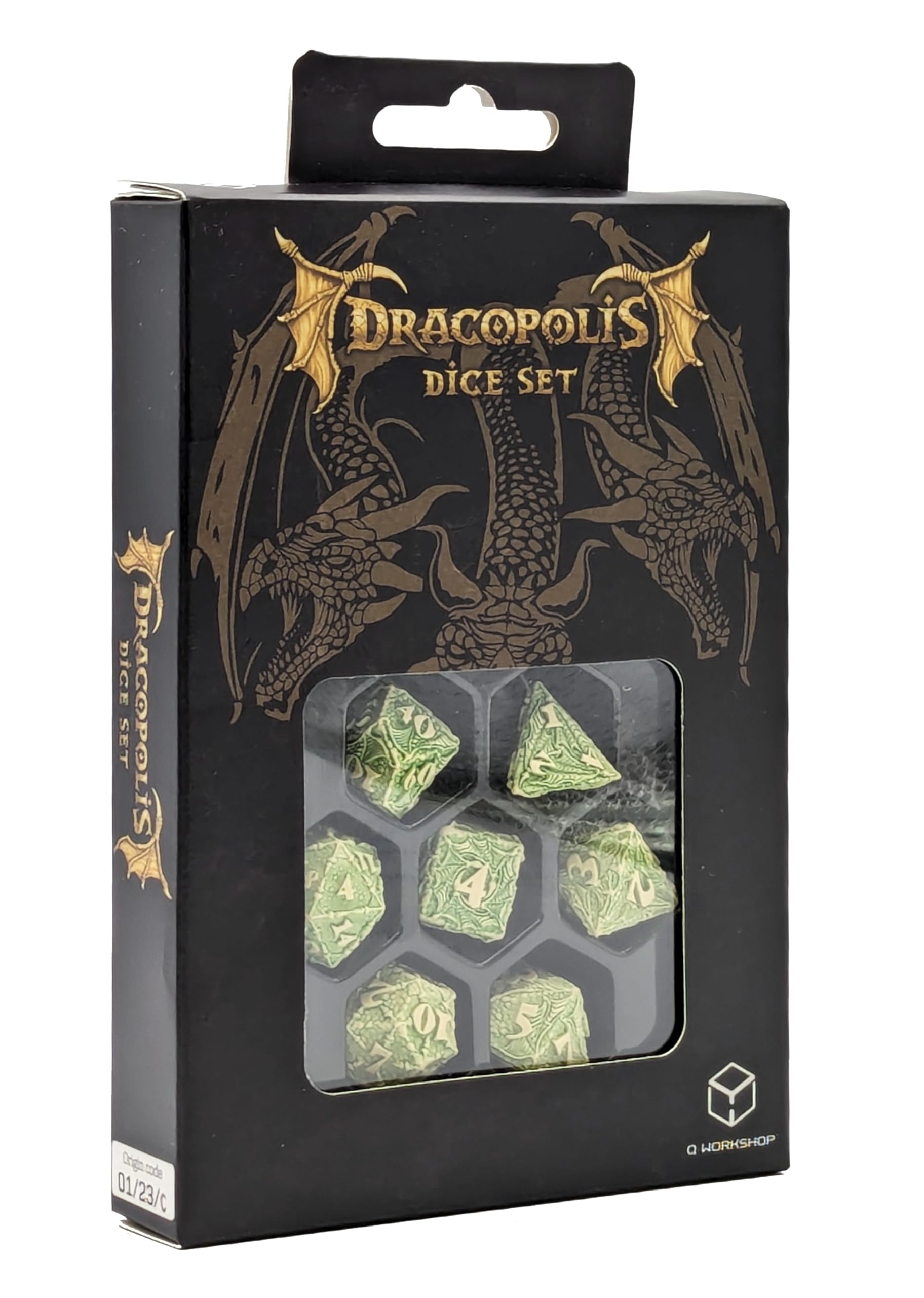 DICE - アリス Amazon.com: Q-Workshop Dracopolis Dice Set The Andean
