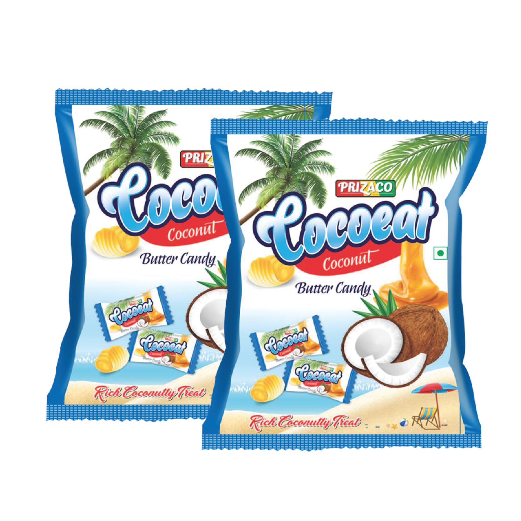 Prizaco COCOEAT Candy | Pack of 2 x600g | 1200gram