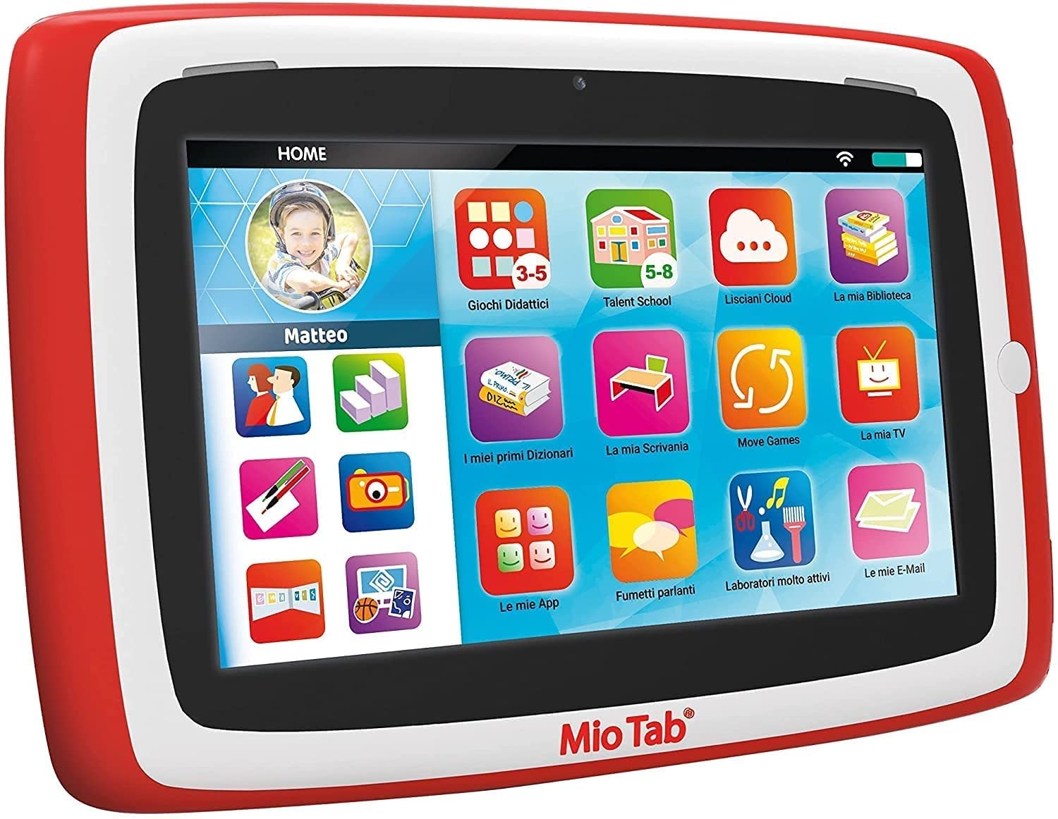 Lisciani Giochi Mio Tab 7 cali Evolution 2021, wielokolorowa, 89031