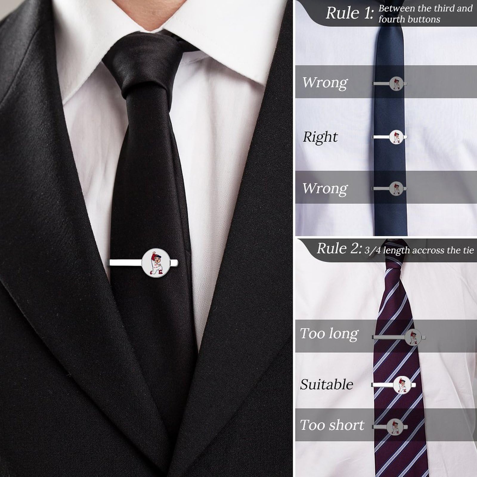 Amazon.co.jp: 広島 東洋カープ カープ坊や ネクタイピン 2本セット