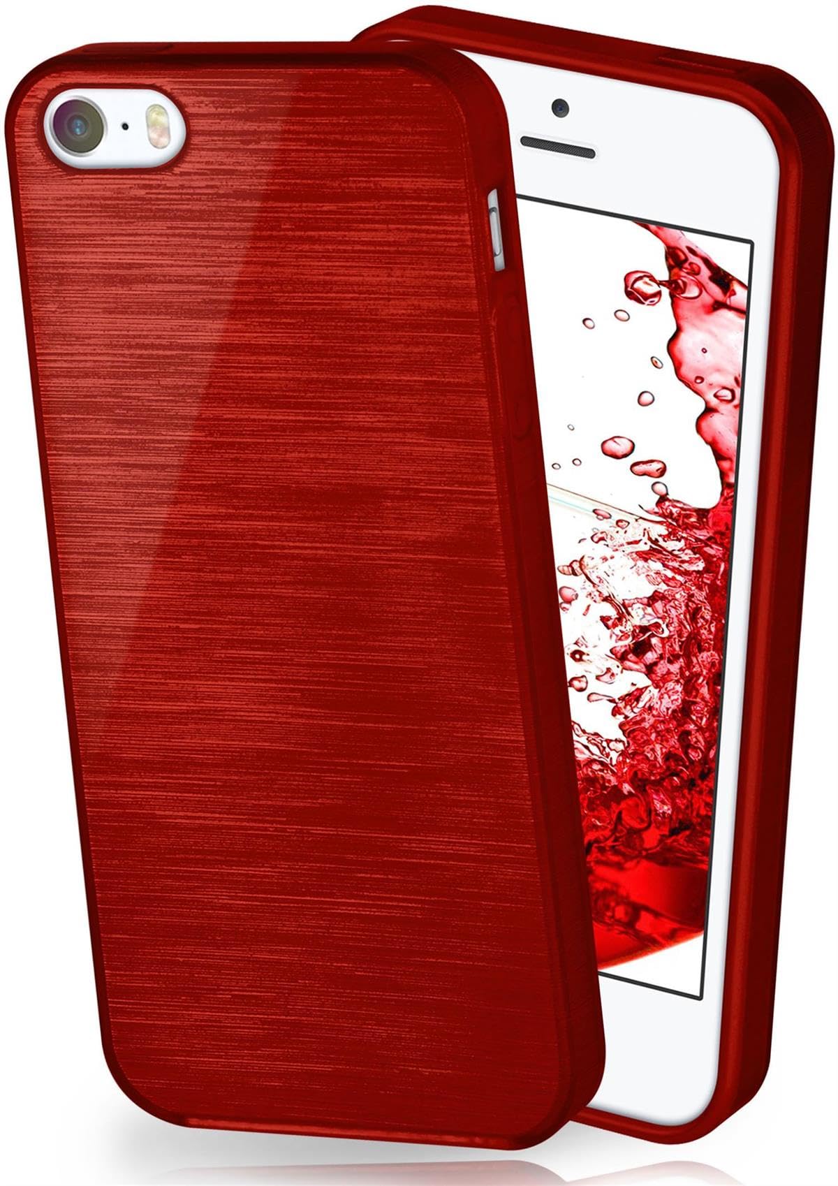 Cover Silicone Infrangibile Ultra-Trasparente per iPhone 5 / 5S / SE 2016 - Italiano