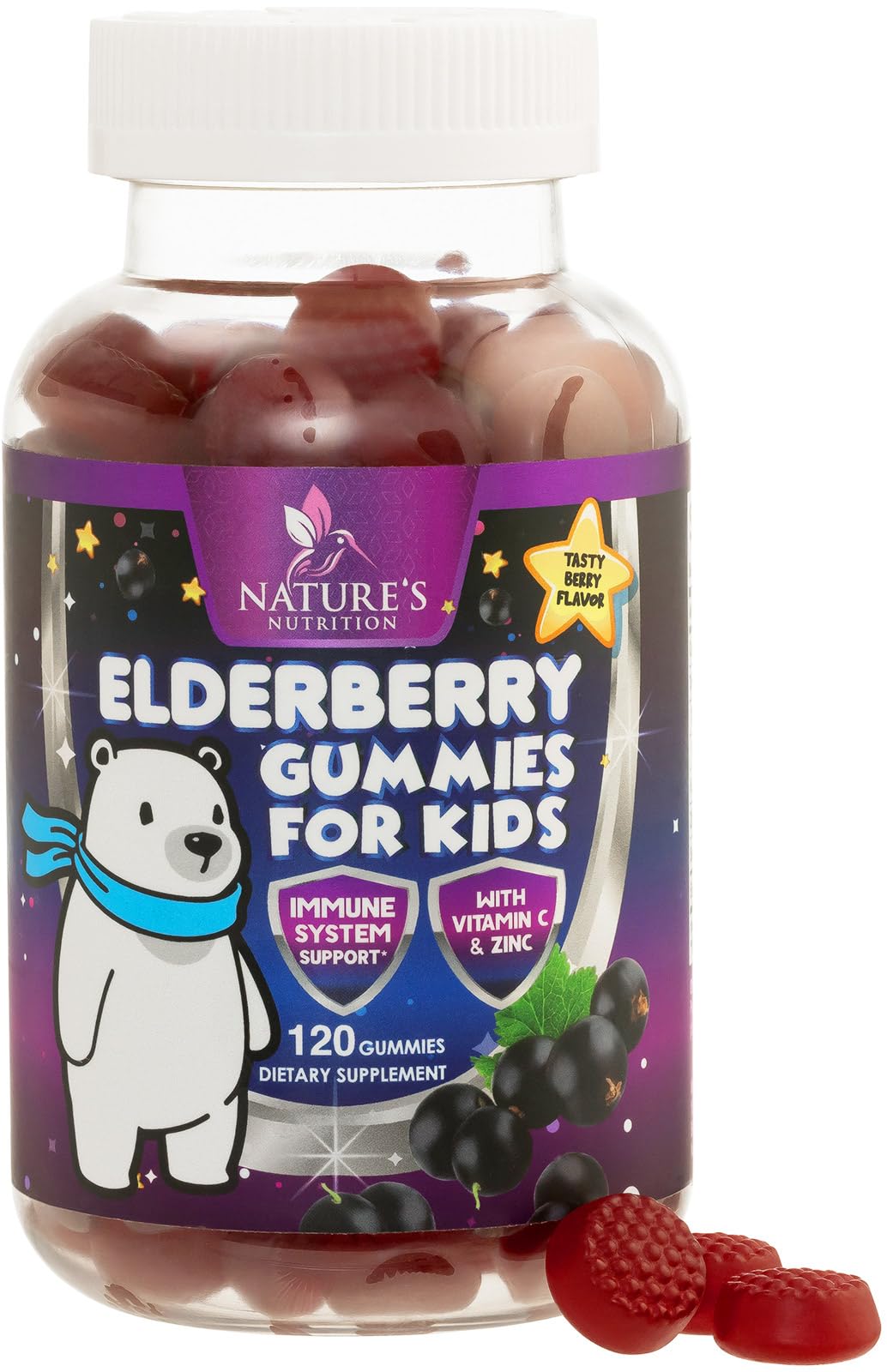Kids Immune Support Elderberry Gummies