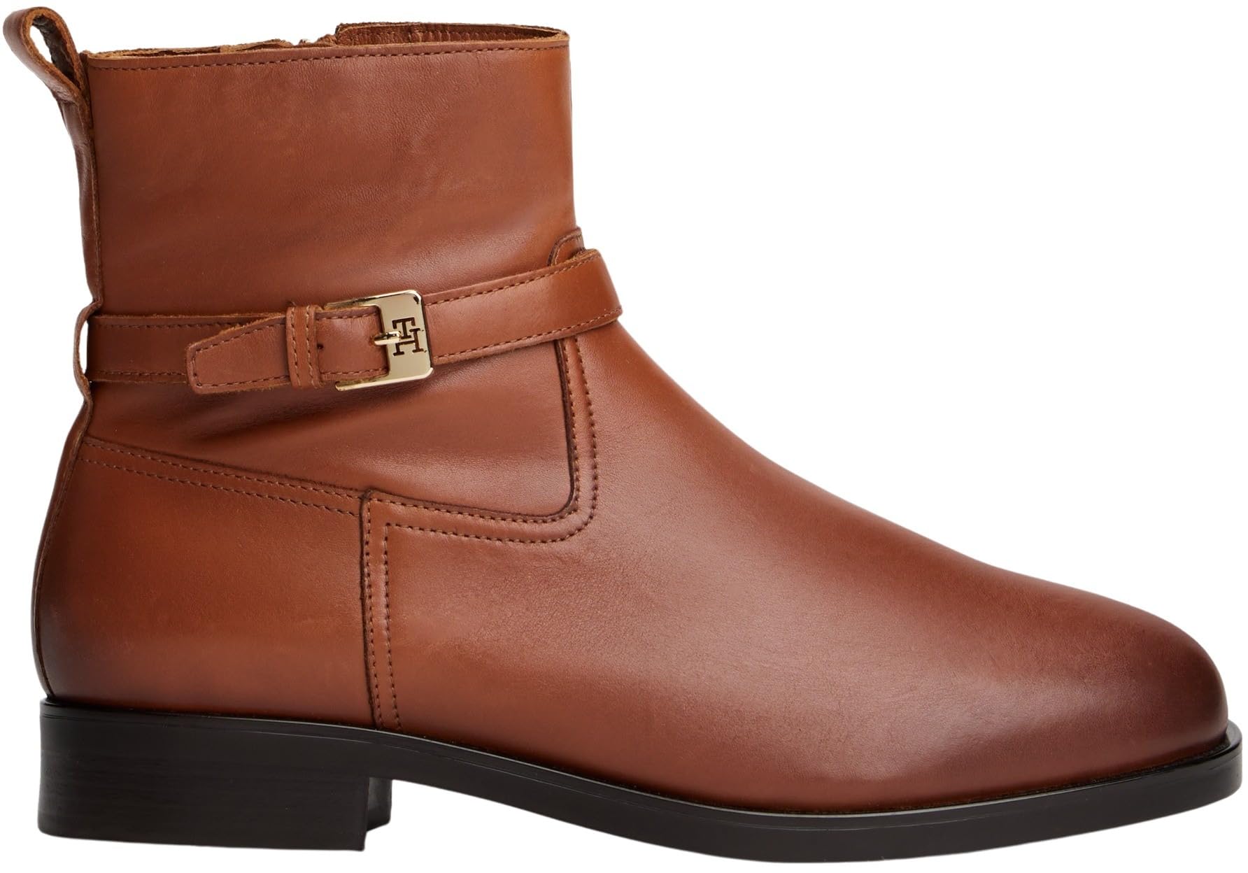 Tommy Hilfiger Botines Mujer Buckle Riding de piel