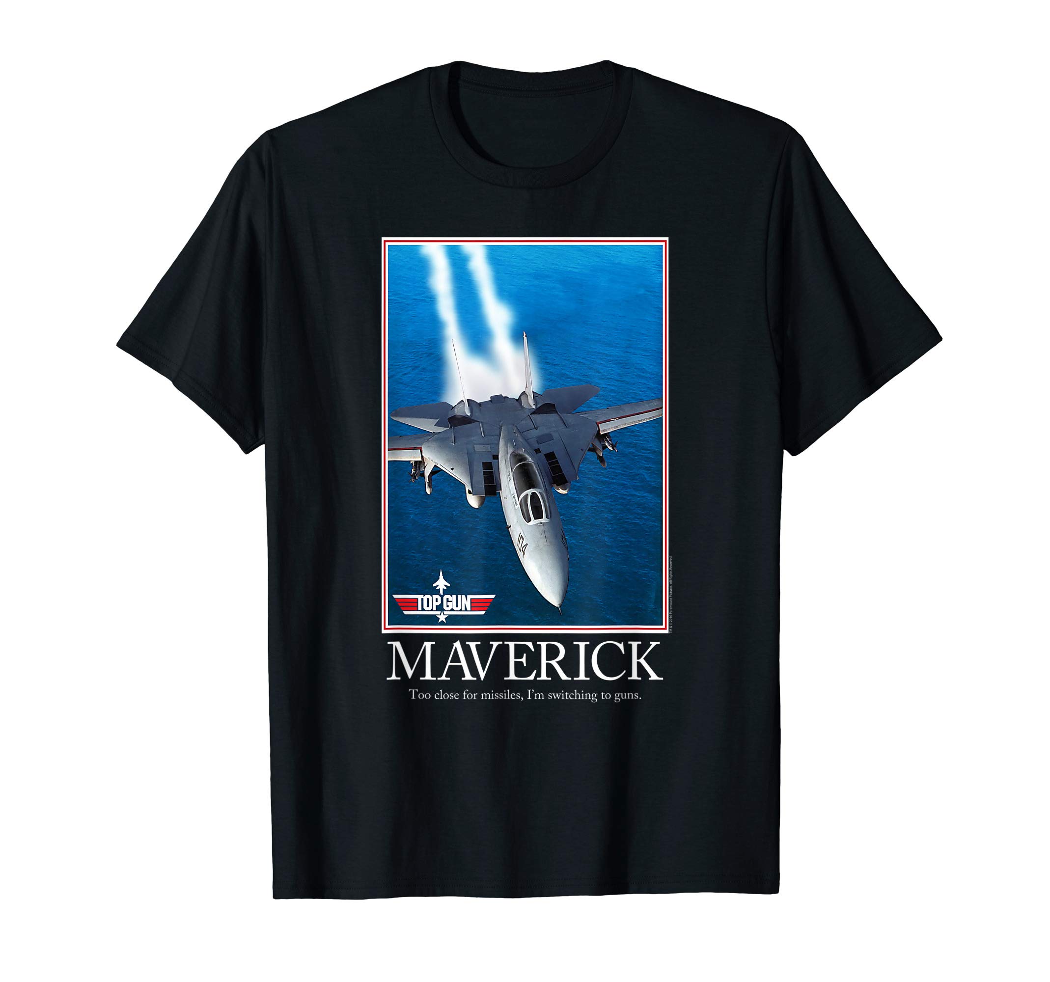 Top Gun Maverick Motivational Poster with Jet Action Movie T-ShirtOEKO-TEX STANDARD 100