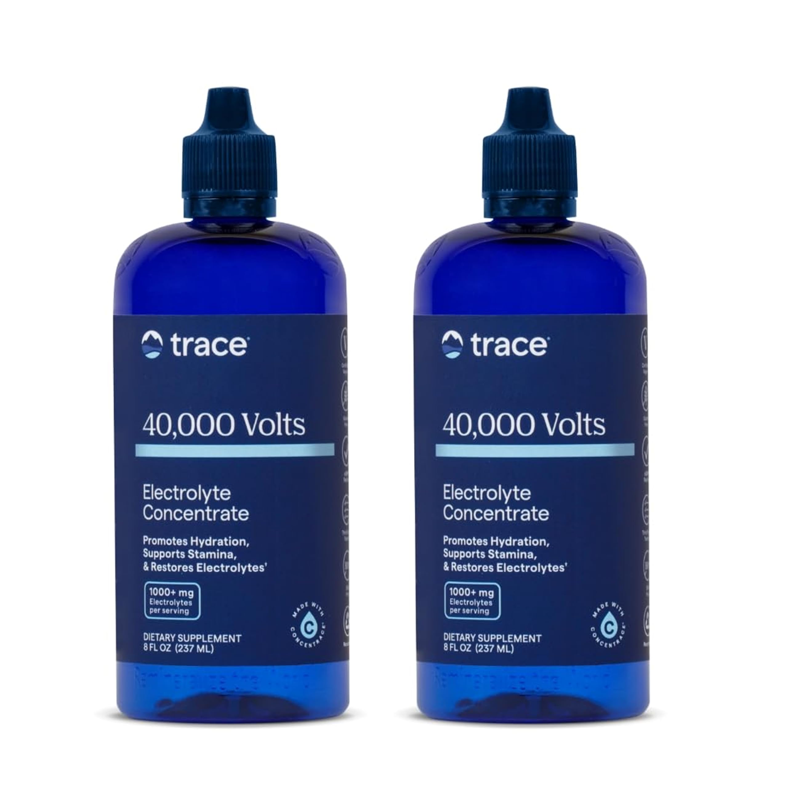 Trace Minerals ConcenTrace Trace Mineral Drops | Supports Energy, Digestion, Bone Health & Hydration, 70+ Ionic Trace Minerals w/Magnesium, Chloride & Potassium | Keto, Vegan & Non-GMO | 96 Servings