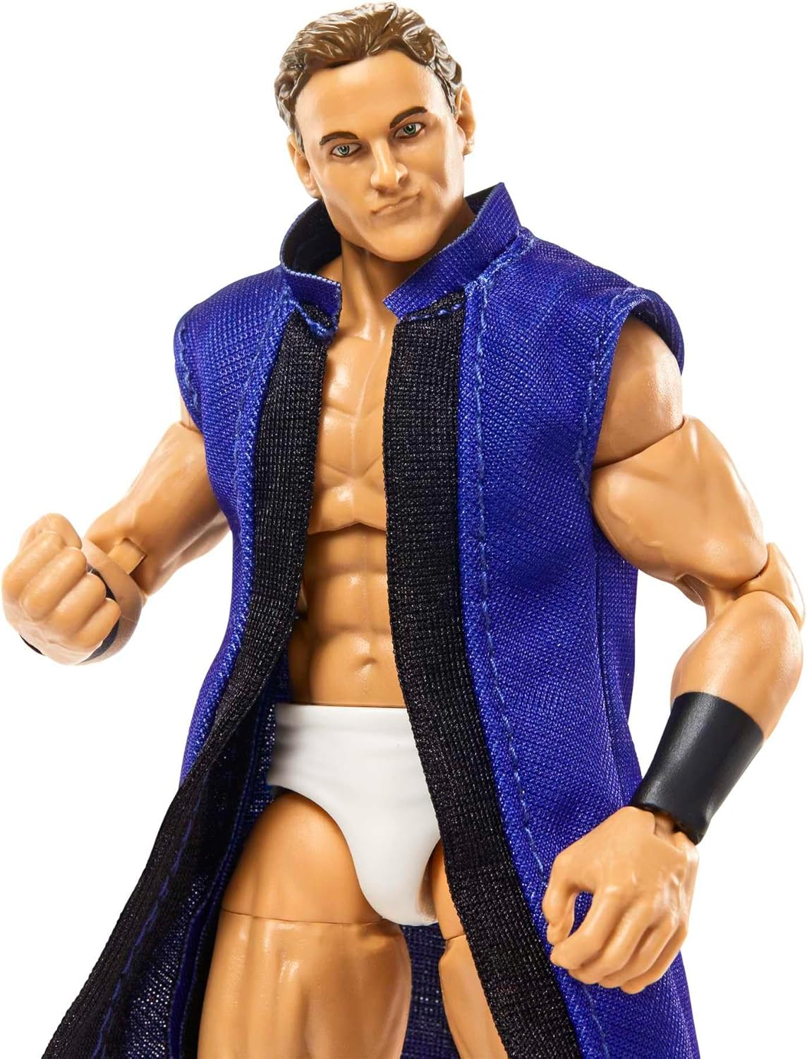 WWE Drew McIntyre Survivor Series Elite Collection Action Figure Rick Rude Build-A-Figure Parts, Collectible Gift for Ages 8 Years Old & Up