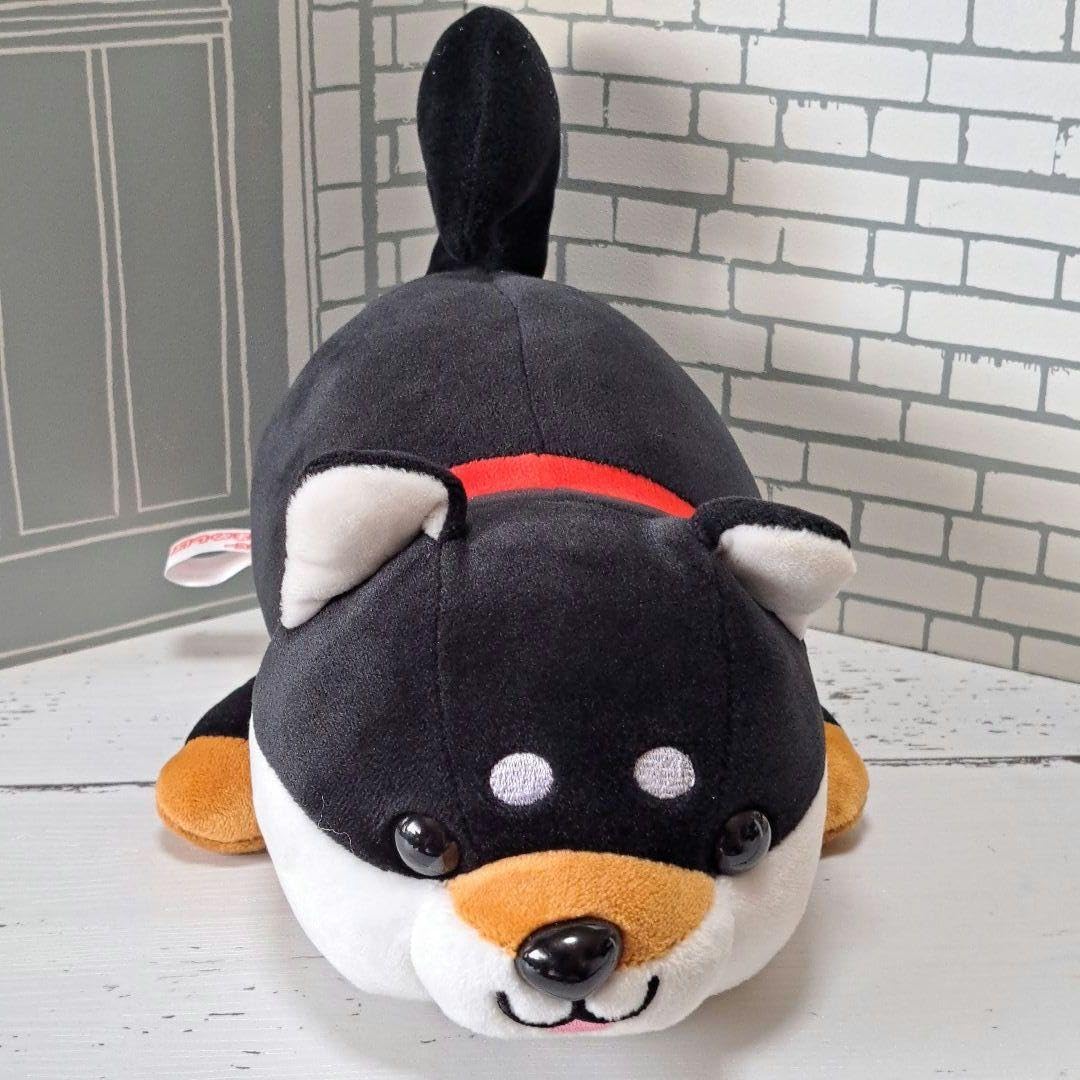 Amazon.co.jp: ハッピーまめしば 黒柴 ぬいくるみ 黒豆柴 : おもちゃ