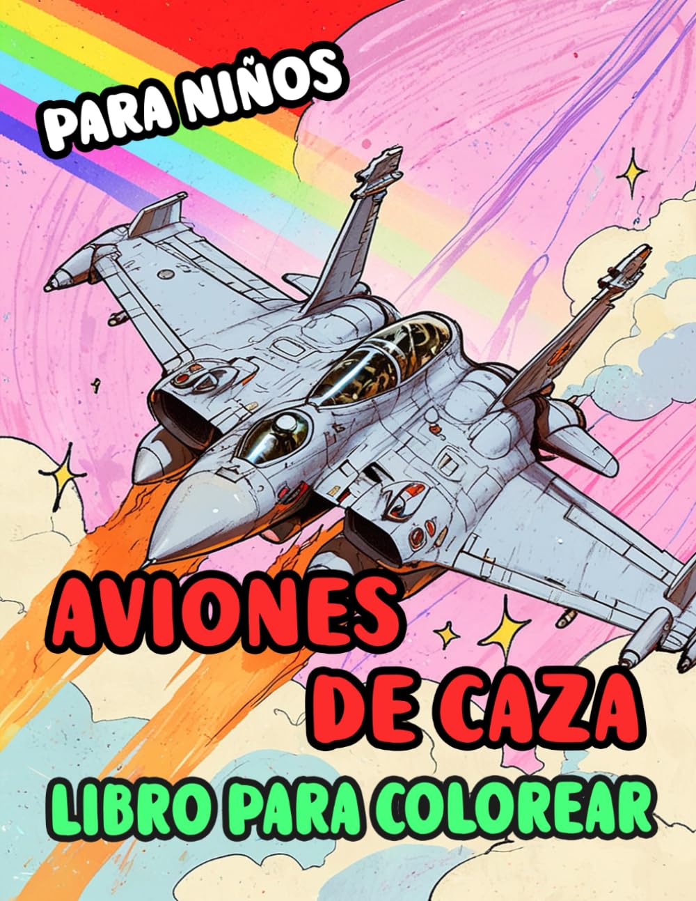 Aviones De Caza Libro Para Colorear Para Niños: Páginas De Aeronave Militares Modernos Aviación De Guerra Jet De Combate Aéreo Cohetes Bombarderos Ww2 ... Alivio Del Estrés | Niño Pequeños Niñas