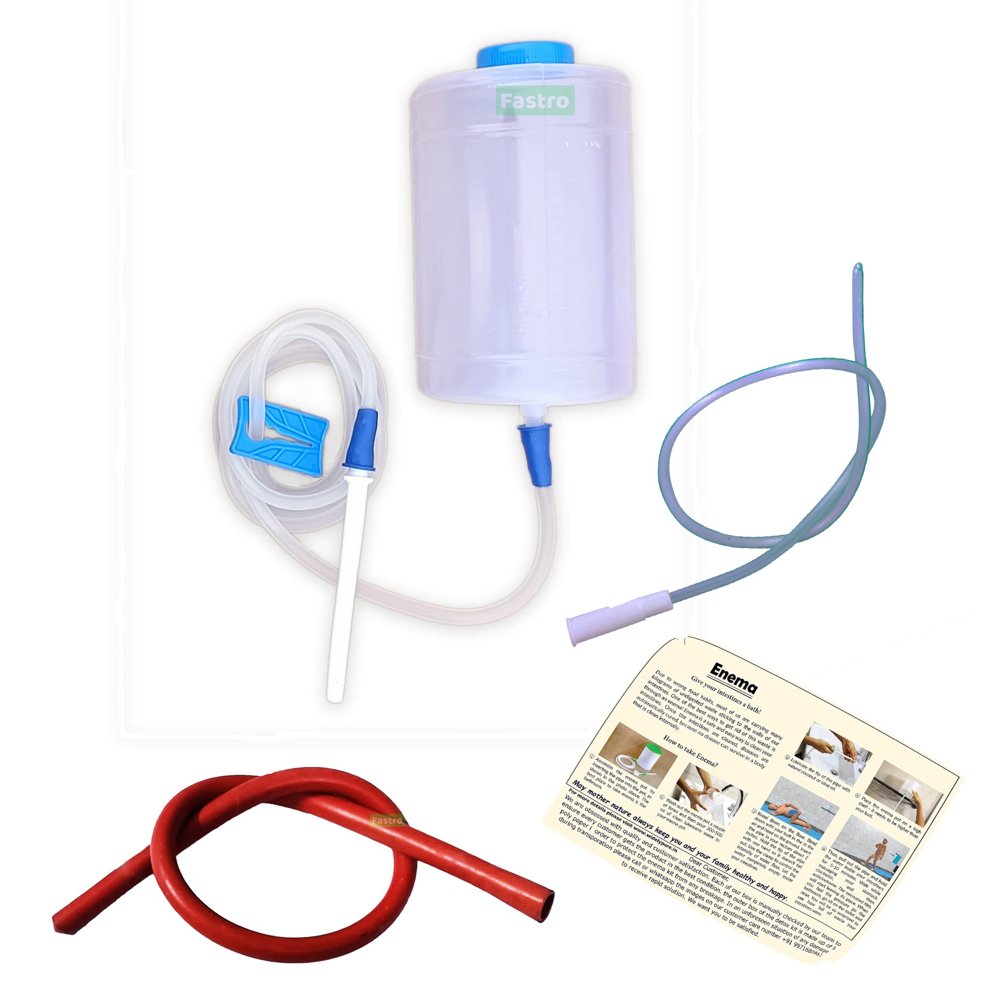 Buy Fastro Enema Kit For Home Use 1000ml Satvik Detox Naturopathy